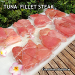 TUNA fillet steak boneless fish frozen +/- 3/4" 2cm (price/pack 500gr 3pcs)